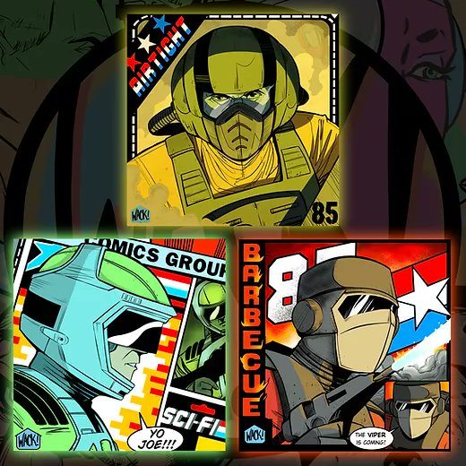 GIJoeIsThere's tweet photo. Check out these awesome #GIJoe prints from my friend @Wackartwork! One of my fave characters has always been Airtight. You can order them now over at https://t.co/zaQMP7tpo2 https://t.co/sCVpMHFzeH