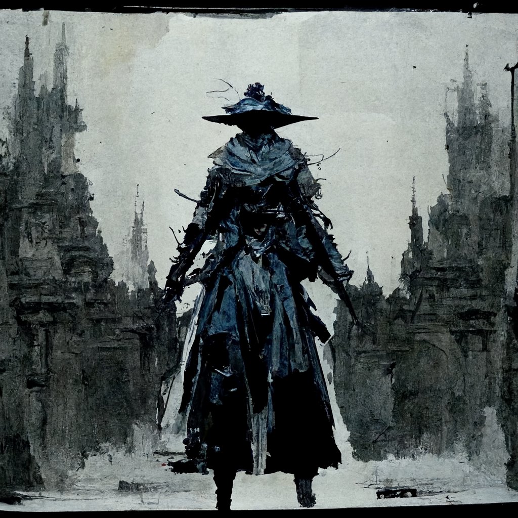 willow_wrath's tweet photo. #midjourney x #Bloodborne x Yoji Shinkawa.

Gotta see Death Stranding x BloodBorne sometime! https://t.co/yLYxODJiOh