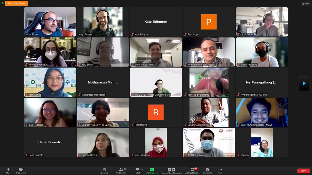 UKHSA's tweet photo. Last week the UKHSA's New Variant Assessment Platform and @BioInfoCambs ran the seventh series of bioinformatics training, with participants from several nations in attendance
🇧🇩🇧🇹🇮🇩🇲🇾🇳🇵🇵🇭🇹🇭🇹🇱

Find out more about #NVAP: https://t.co/RCahRD5eEc
#NVAPSEABioInformaticsTraining https://t.co/rT2ft5242a
