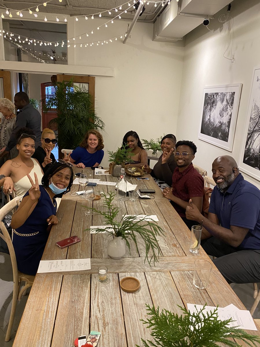 iGregoryJohnson's tweet photo. Baltimore Tech Happy Hour and Impromptu Dinners get better when discussing equitable data, analytics + AI.

Thanks, @upsurgebmore for putting this together. We should do one of these at @DataGovs office building. https://t.co/andRCPkT0g