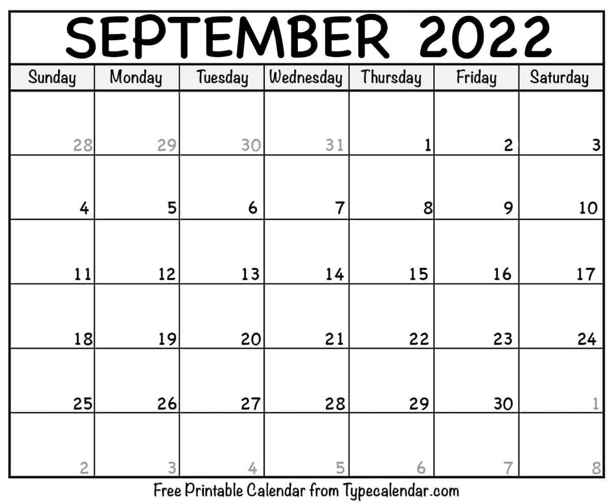 september 2022 calendar twitter