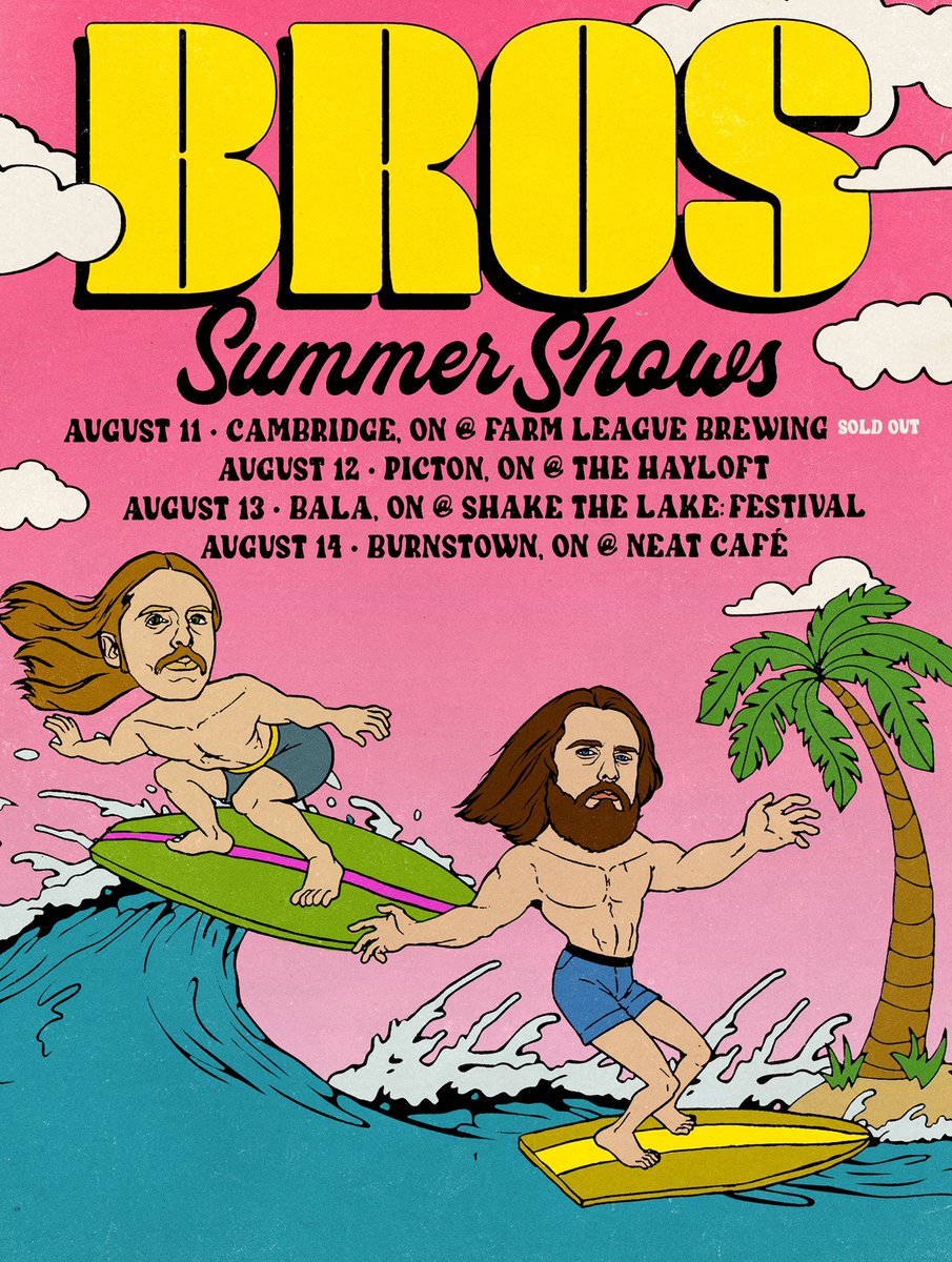 BROS (@brosmakingmusic) on Twitter photo HOT FUN IN THE SUMMERTIME HOT FUN IN THE SUMMERTIME