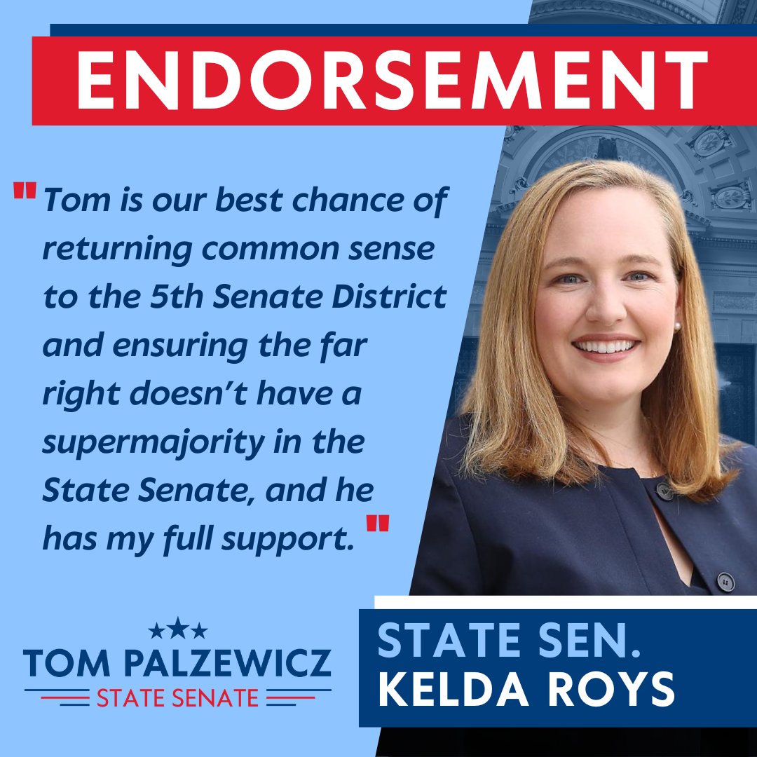 Tom Palzewicz for State Senate tweet media