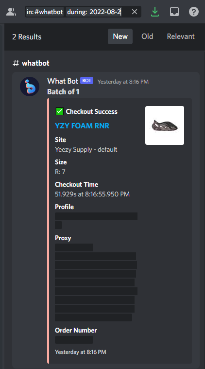 Yeezy Day is no longer a holiday. Software: @whatbotisthis IP: @OculusProxies @LiveProxies @OriginProxies Mail: @SkyGmails @VanishedIO Tool: @aycdio Server: @10xServers CG: @notify