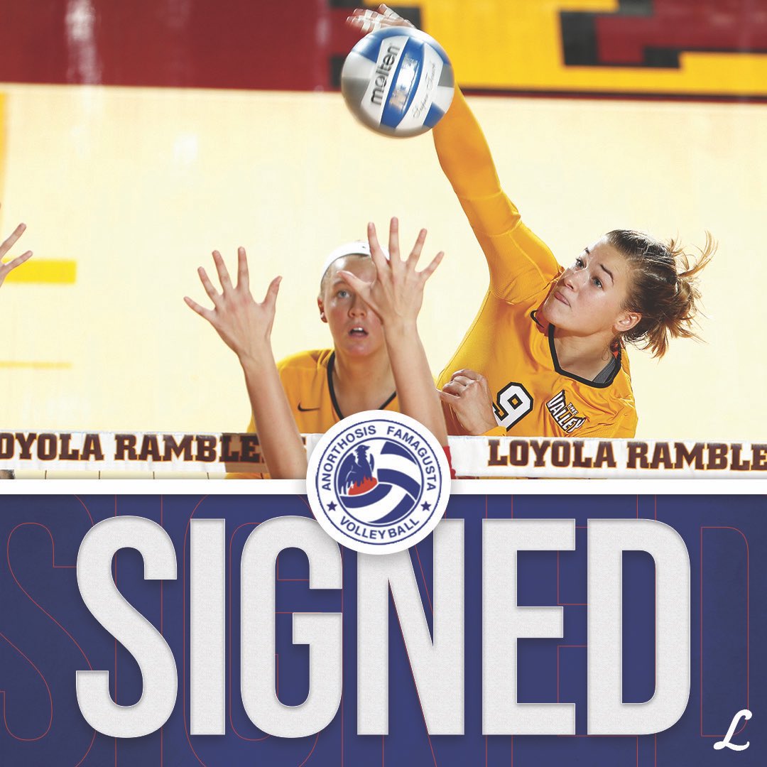 Loyola Women's Volleyball (@ramblerswvb) on Twitter photo Congrats to former #Rambler <a href="/gabmaciagowski/">Gabi Maciagowski</a> who will continue her professional playing career in Cyprus this season!
๐โก๏ธ bit.ly/3BFtvk0
#OnwardLU Congrats to former #Rambler <a href="/gabmaciagowski/">Gabi Maciagowski</a> who will continue her professional playing career in Cyprus this season!
๐โก๏ธ bit.ly/3BFtvk0
#OnwardLU