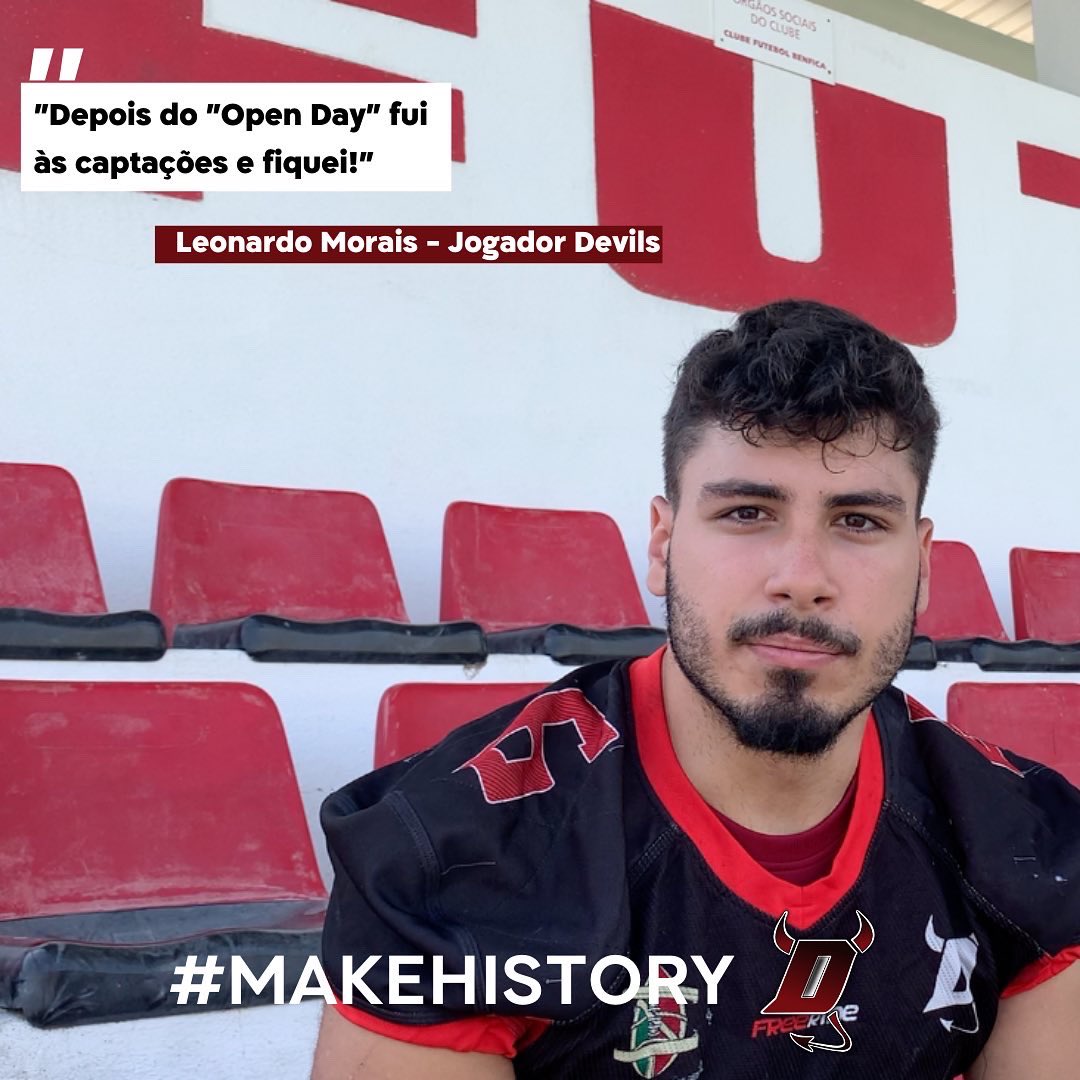 lisboadevils's tweet photo. Malta, façam como o Leonardo, apareçam nos “open days” nos “tours por Lisboa” e nas captações em Setembro. #MakeHistory #BringTheFire🔥 #FazComoOLeonardo https://t.co/d7uHFV51qi