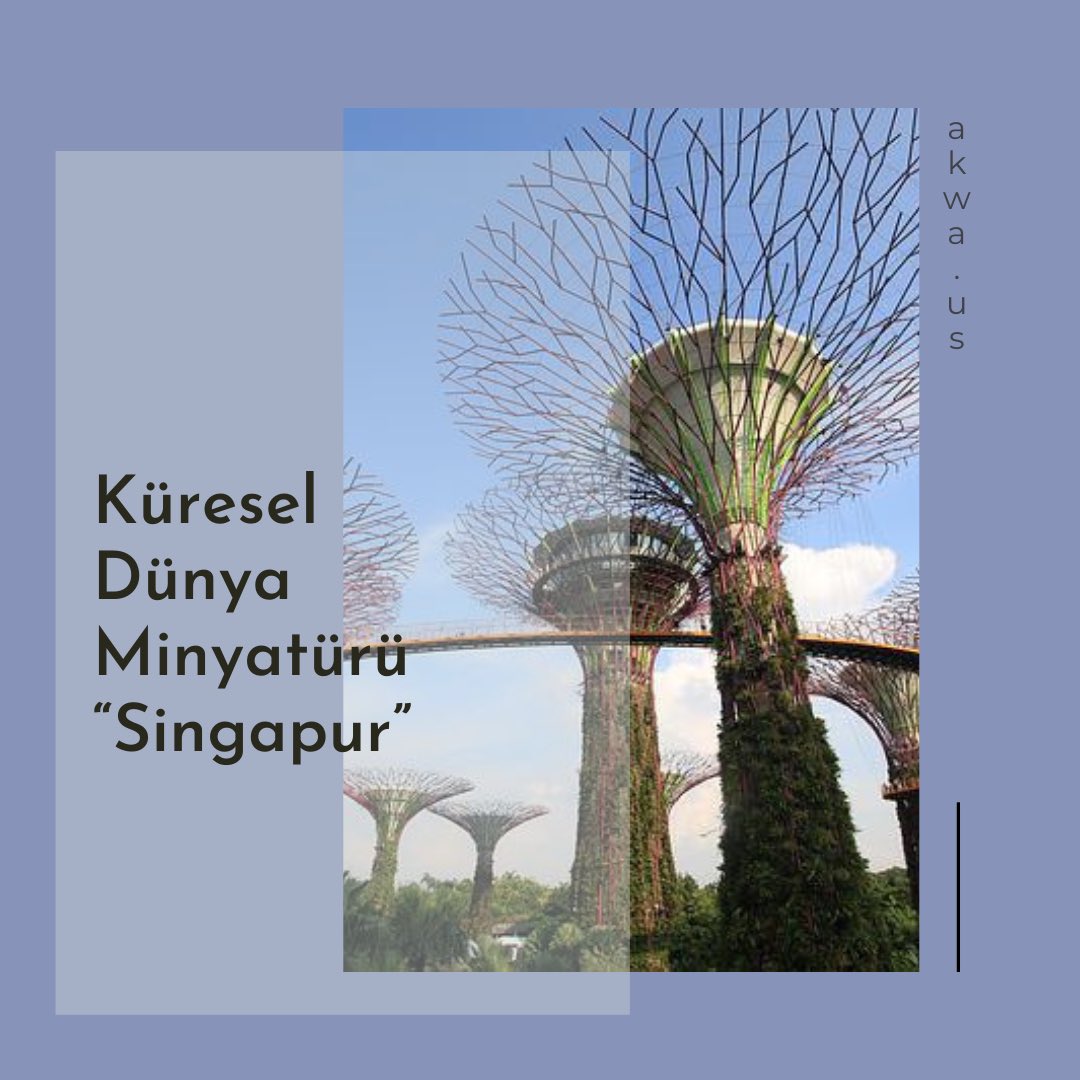 "

Küresel Dünya Minyatürü “Singapur” 🇸🇬
.
Singapur, Güneydoğu Asya’da, Malezya ve Endonezya’nın tam ortasında bulunan ve yüzölçümü ile Türkiye’nin Yalova şehrinden daha küçük olan bir ada ülkesidir.

akwa.us/kuresel-dunya-…

#Singapur