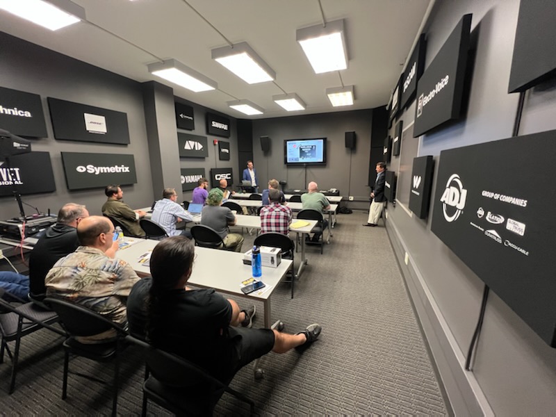 Training with <a href="/cadaudio/">Cad Audio</a> and learning about their great lineup of products! #cadaudio #proaudio #proav