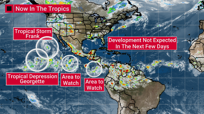 weatherchannel's tweet photo. Our next storm in the 2022 Atlantic hurricane season will be named #Danielle. 

When do you think it will come? 🤔 Tropical activity really picks up in August, so take this time to get prepared! https://t.co/sBw3nKlkeF