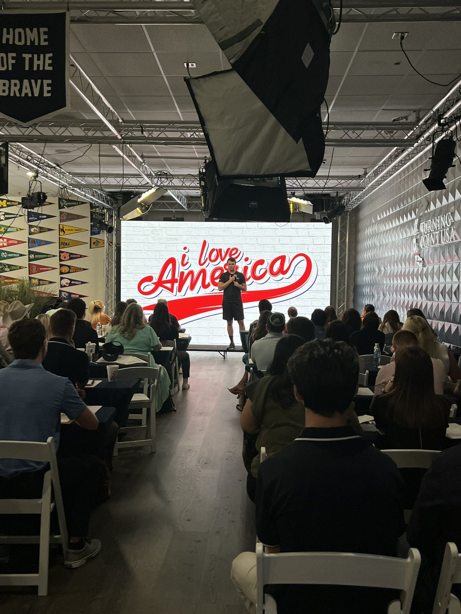 emilytalento's tweet photo. @charliekirk11 speaking to the newest additions to team America🇺🇸#LoveAmericaAlways https://t.co/1oFF8DIf1d
