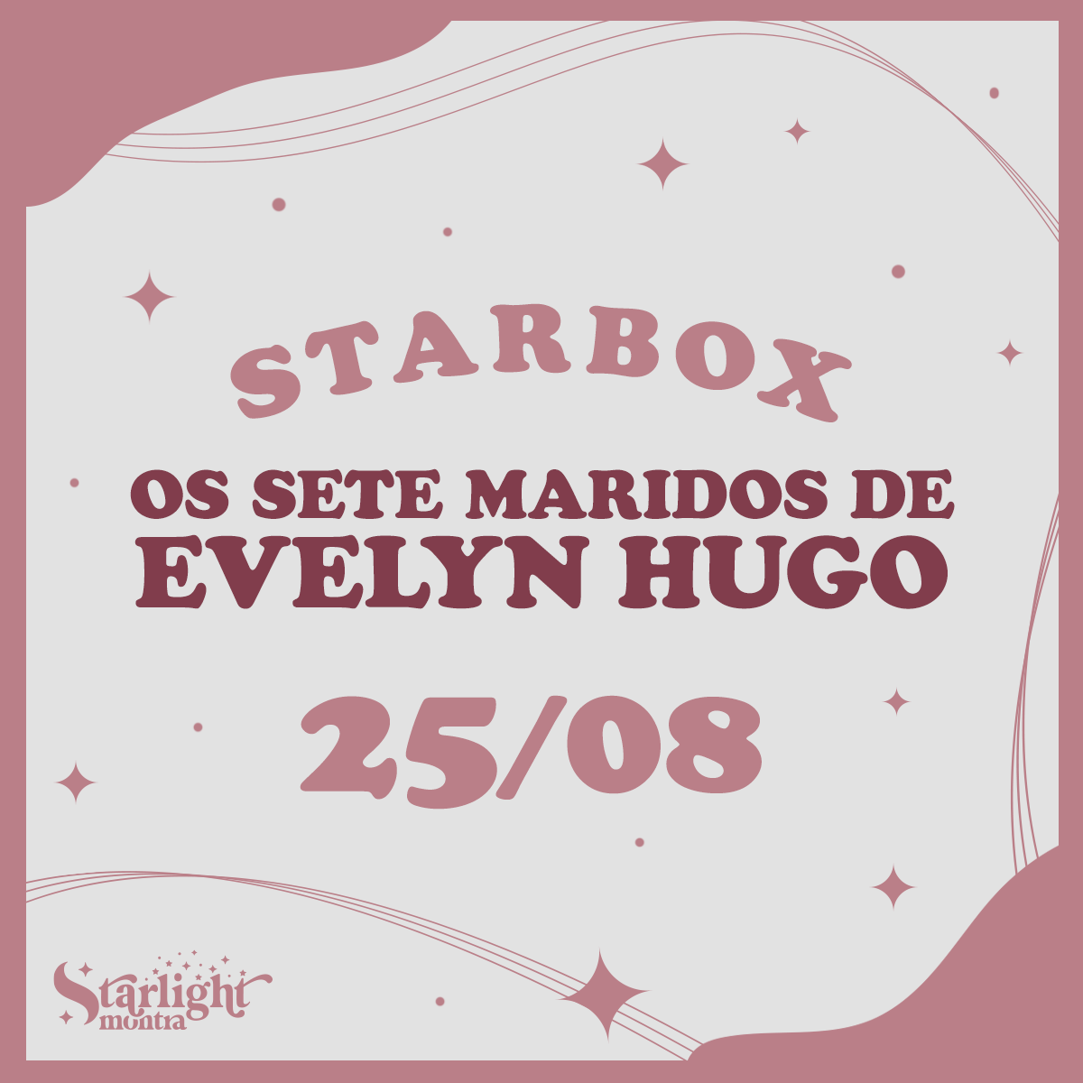 starlightmontra's tweet photo. Em agosto, iremos para Hollywood!

STARBOX DE AGOSTO: Evelyn Hugo. 💚

Faremos uma starbox repleta de itens inspirados no livro! Acompanhe essa thread, pois, no decorrer dos dias, até lá, vamos colocando nela mais detalhes sobre o kit: itens, valores, artes etc.

🔁+💗 https://t.co/I2Hd3nYgxh