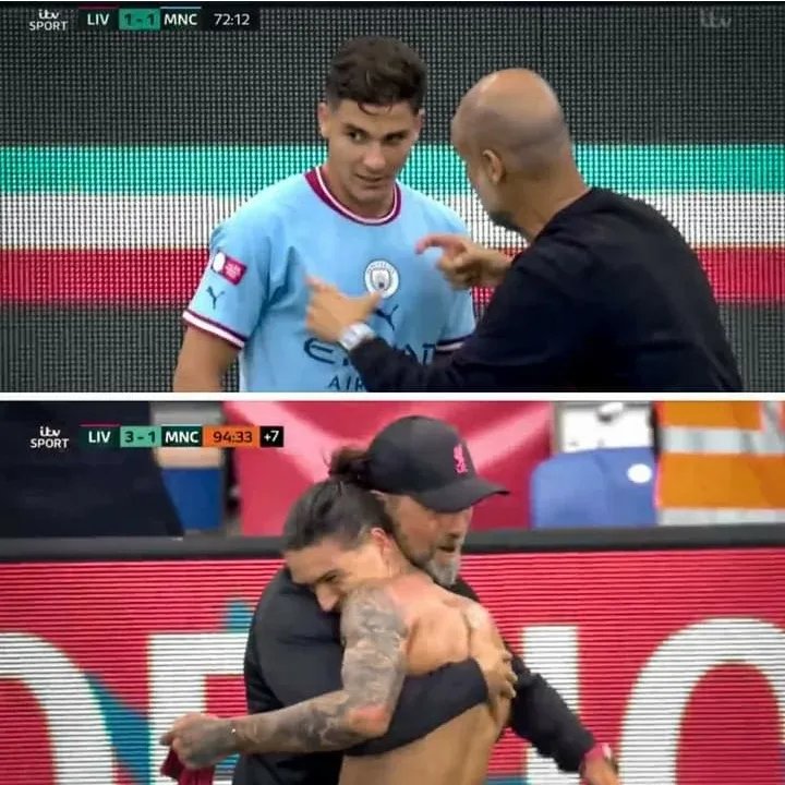 The Difference Between Klopp &amp; Pep 👀