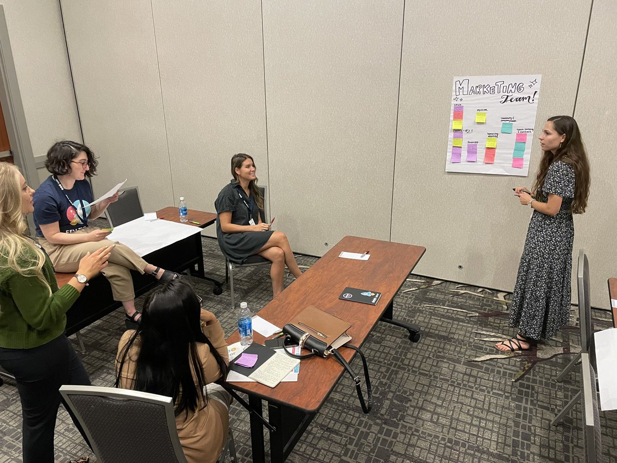 FEVtutor's tweet photo. Workshop time!✨ We’re reflecting on the things FEV Tutor is doing well (our #BrightSpots) and places where we can continue to grow and innovate #Elevate2022 #FEVFamily https://t.co/nxkKf6NMPT