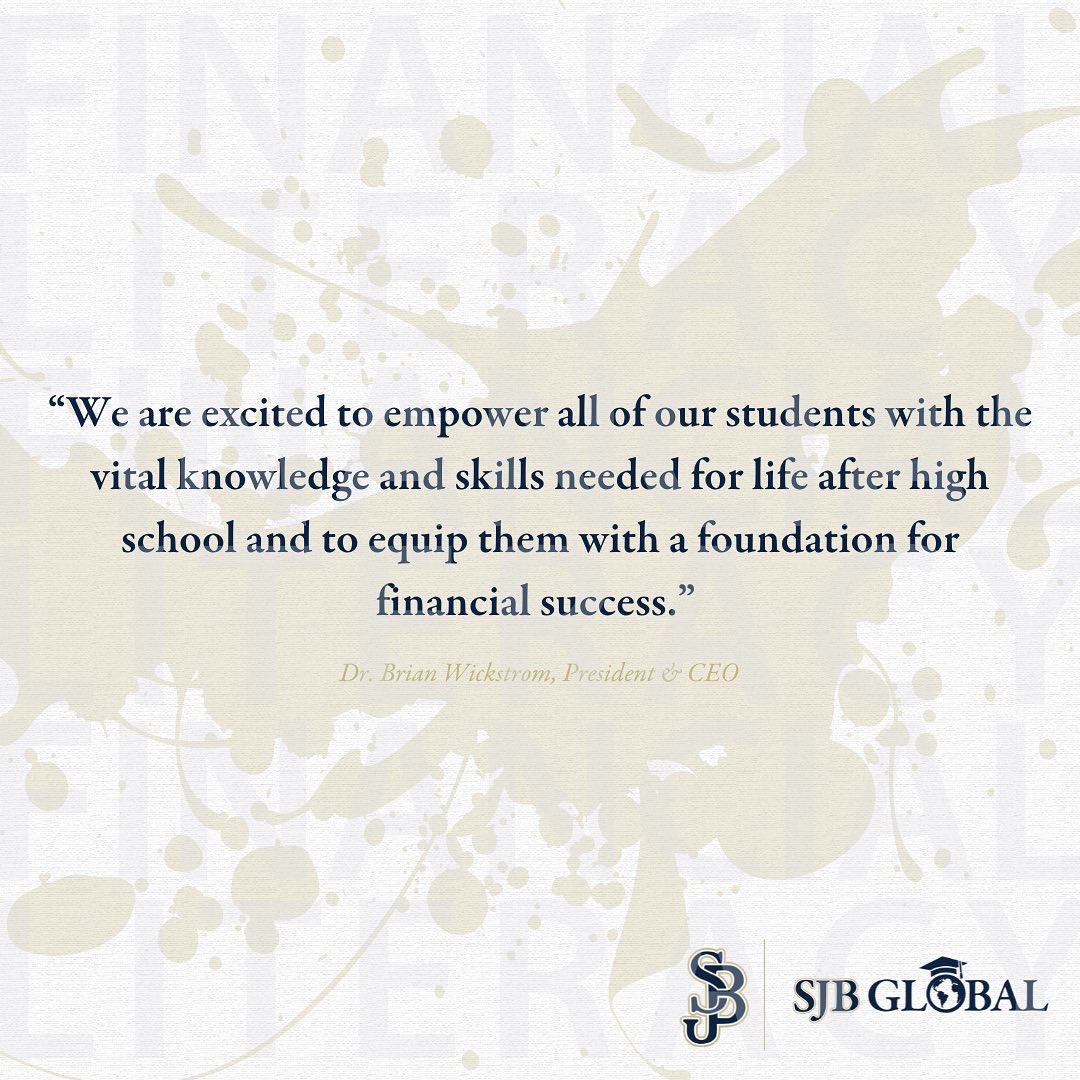 We are proud to announce that we will become one of the first high schools in the country to make our Financial Literacy course a prerequisite to graduate. Learn more einnews.com/pr_news/584233…

#FinancialLiteracy #FinancialLiteracyMatters #FinancialFreedom