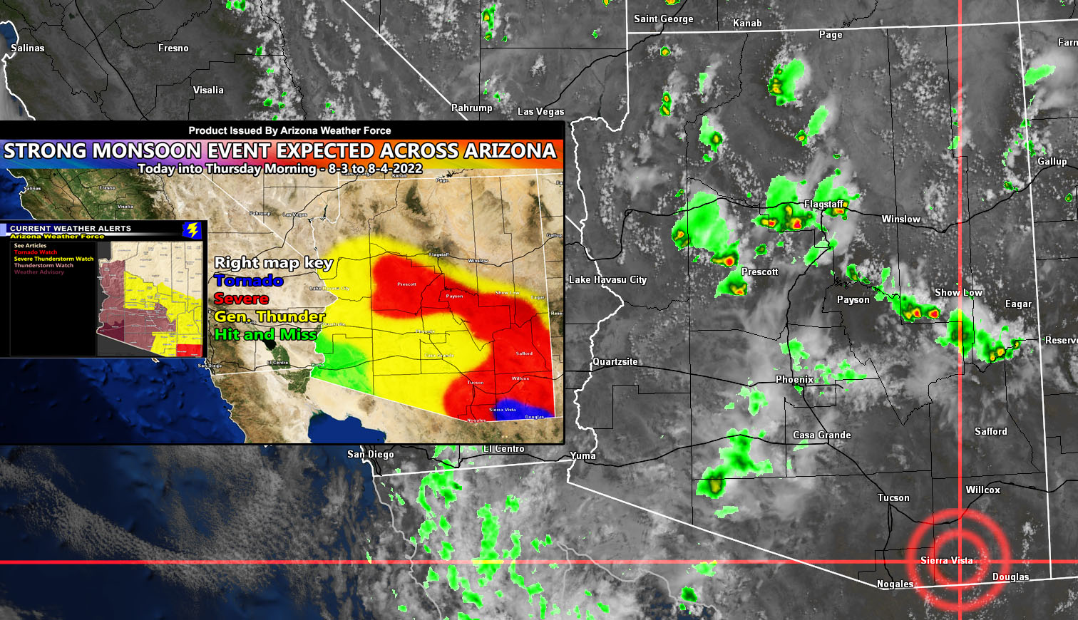 Arizona Weather Force on Twitter "Afternoon Weather Update 130p 8