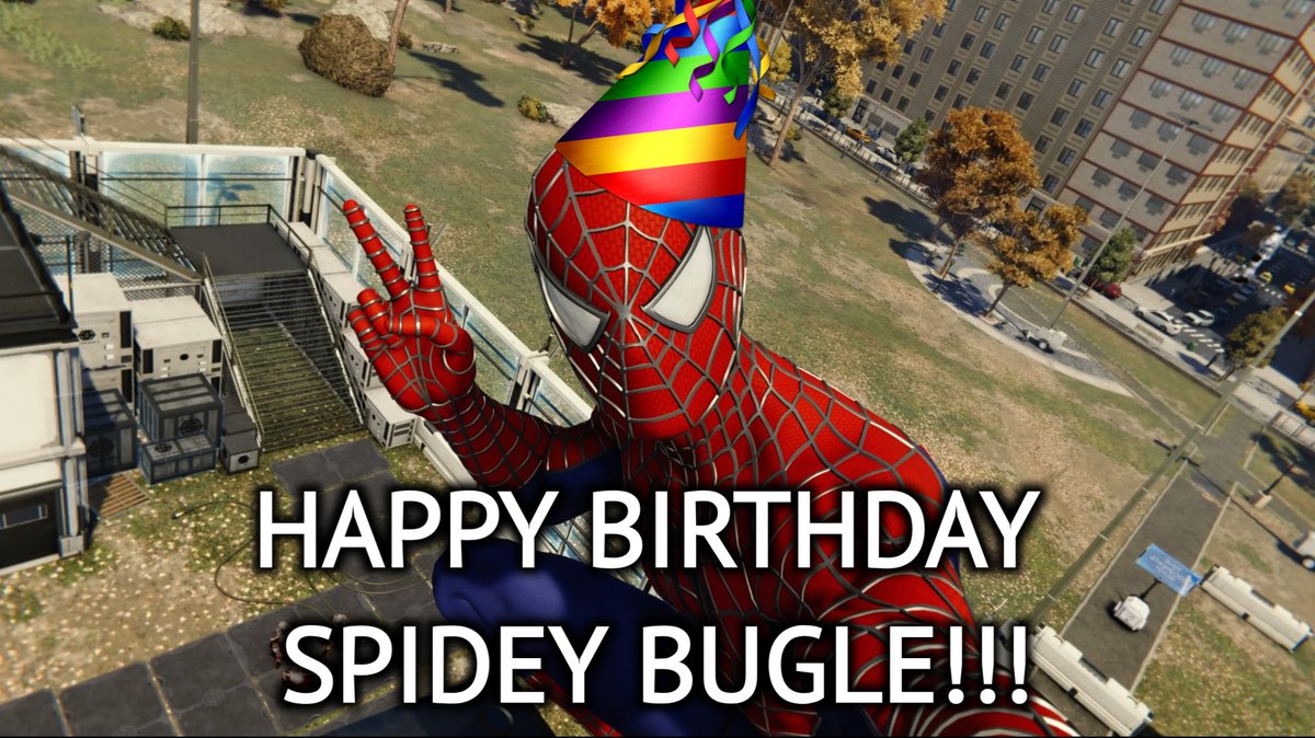 SpideyOutcast's tweet image. HAPPY BIRTHDAY TO ONE OF THE CO-FOUNDERS @THESPIDEYBUGLE HIMSELF!!! I hope you have an amazing day &amp;amp; I&apos;m lucky to someone like you as a friend cause the Squad wouldn&apos;t be the same without you buddy. 🎉🎉🎉🥳 #SpideySquadForever #SpideySquad4Life #SpiderManPS5 #SpideySquad