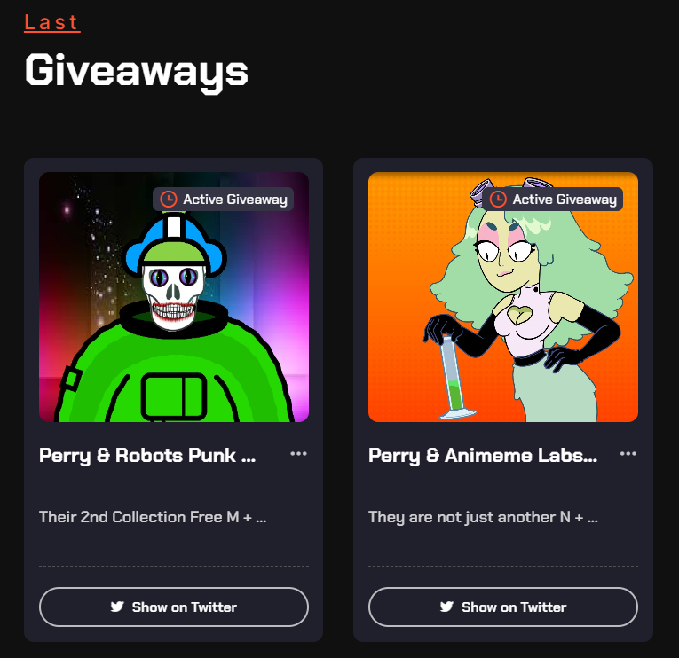 NFT Perry tweet media