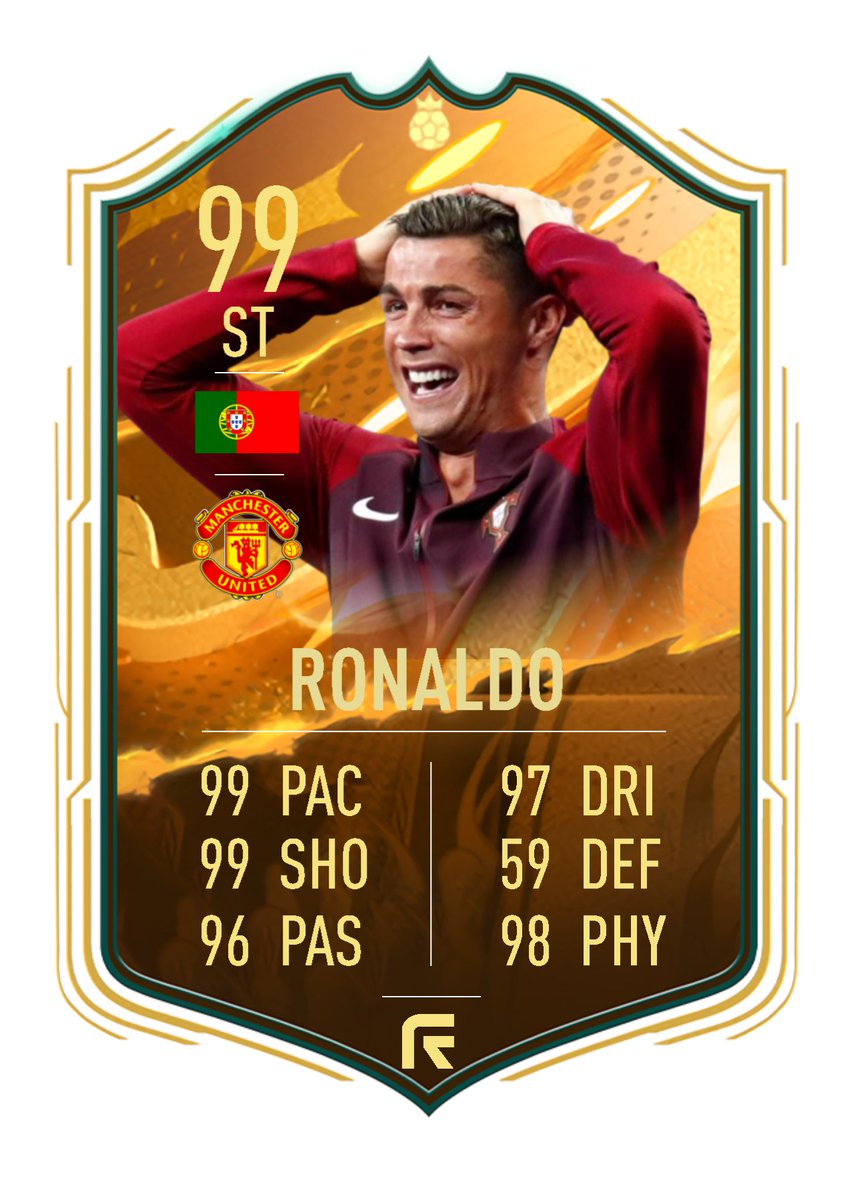 🚨Ronaldo🇵🇹 bekommt zum abschied eine ganz besondere Karte✅

Officel stats🔥👀

Es ist zeit um Abschied zu nähmen ✅

 #parisfc