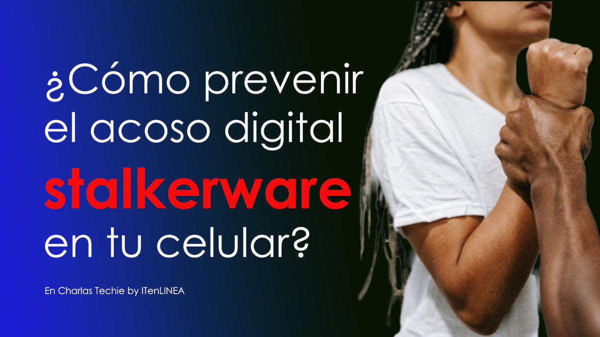 Fher_A's tweet photo. Hoy en #CharlasTechie @CaritoMojica de @KasperskyLatino nos contará un poco más acerca del fenomeno del Stalkerware y su incidencia en la violencia domestica. Te esperamos a las 5:30 p.m. en @ITenLINEA con @rondonr #stopstalkerware https://t.co/1Q19cG5jsj