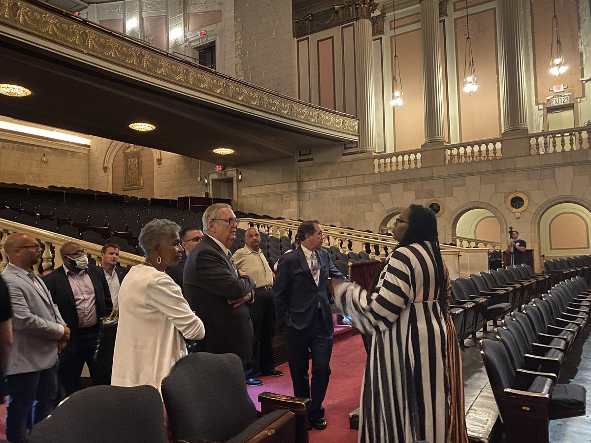 A pillar of NJ’s arts and culture history, the <a href="/NwkSymphonyHall/">Newark Symphony Hall</a> has a storied past that <a href="/AswTucker/">Assemblywoman Cleopatra Tucker</a> knows well. We are incredibly excited for the community impact, jobs, and vibrance our support for this space and others in Newark will bring. <a href="/AsmRalphCaputo/">Assemblyman Ralph Caputo</a> <a href="/AswPintorMarin/">Assemblywoman Eliana Pintor Marin</a>