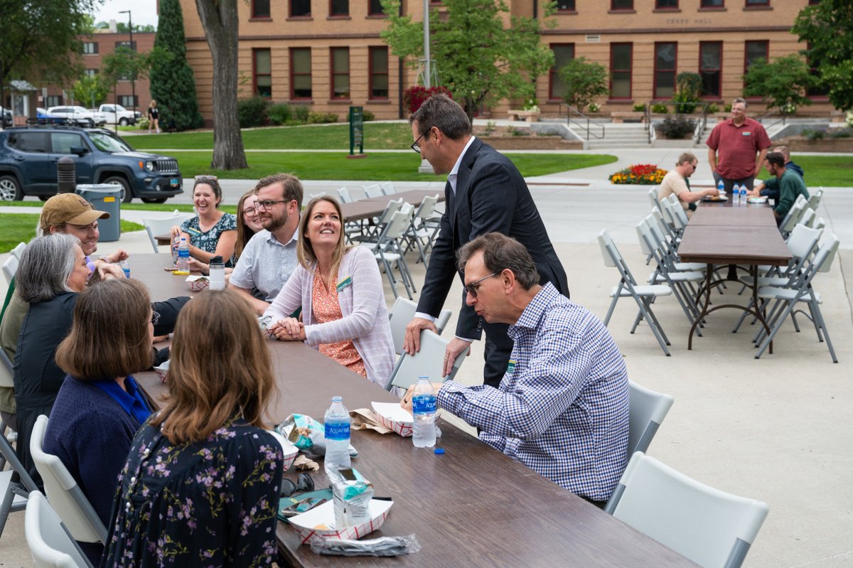 North Dakota State University (@ndsu) on Twitter photo It's the people that make NDSU special π Today we celebrated our staff with an appreciation picnic on the president's lawn. We're so grateful to everyone who makes our campus amazing!
Thank you to <a href="/ndsudining/">NDSU Dining</a> for serving up the delicious burgers and hot dogs! πππ¦ It's the people that make NDSU special π Today we celebrated our staff with an appreciation picnic on the president's lawn. We're so grateful to everyone who makes our campus amazing!
Thank you to <a href="/ndsudining/">NDSU Dining</a> for serving up the delicious burgers and hot dogs! πππ¦
