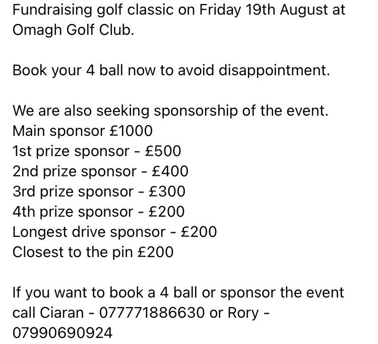 EireOg's tweet photo. 4 ball slots are filling up fast👍👍 Get in contact to book your slot https://t.co/qyMIGKFtAI