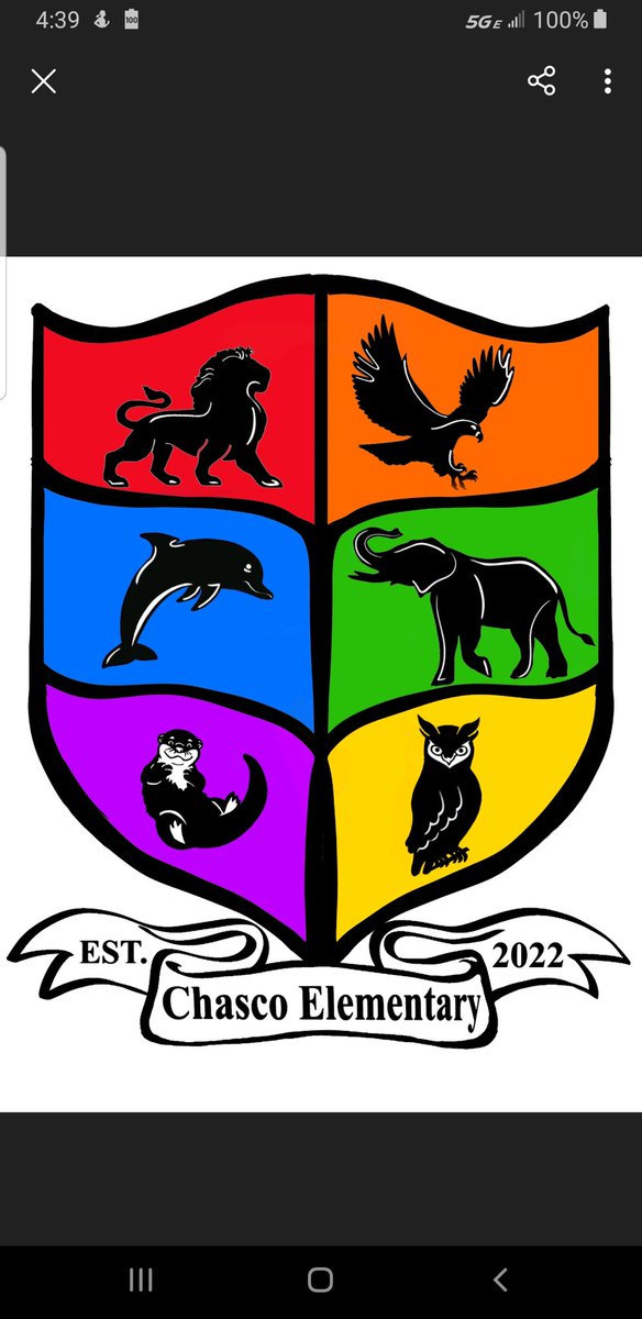We are proud and excited to show off our new Chasco Elementary House Crest! <a href="/KurtSBrowning/">Kurt S Browning</a> @cdgantt <a href="/WoodlandJohnson/">Woodland Johnson</a> <a href="/mtoncich1/">Mike Toncich</a> #WeAreChasco