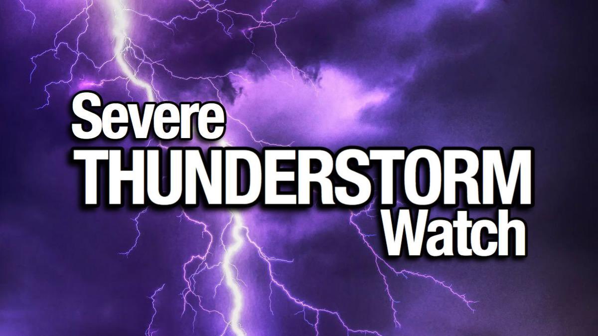 HowardCountyEMA's tweet photo. Howard County is now under a Severe Thunderstorm Watch until 9 PM. https://t.co/nYGPjIwPyM