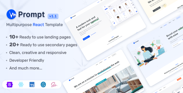 stylelibreview's tweet photo. Prompt - Modern &amp; Multipurpose React Template
https://t.co/vCIhJLvtYE

#bootstrap5 #coderthemes #crypto #dashboard #landing #react #saas #sitetemplates #themeforest #agency #marketing #multipurpose #modern #responsive #portfolio #software #startup #technology https://t.co/eV2CJd1jCr