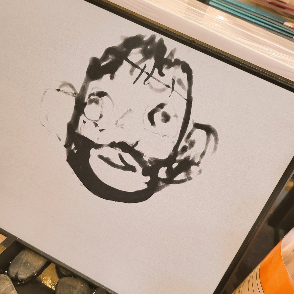 nemcro_'s tweet image. #docart 

Buddha board