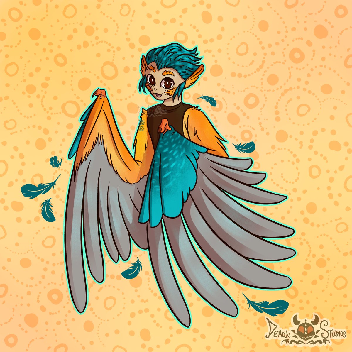 DemonStudios2's tweet photo. 🪶 Last Artfight Attack was another bird boi 🪶
💜
#artfight #artfight2022 #artfightteamwither #artfight2022teamwither #artfight2022wither #artfightwither #fantasyart #fantasty #harpy #harpyoc #harpycharacter https://t.co/7Z2em2tkhX