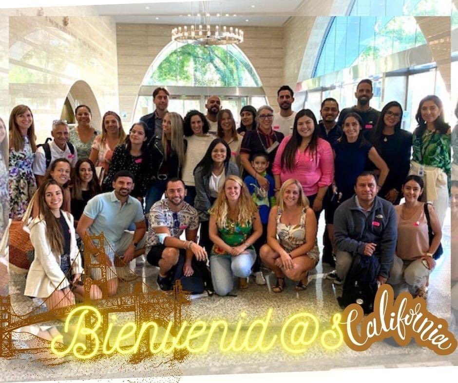MargaMarshall's tweet photo. Bienvenid@s a Cali!! Always great to support the welcoming of new Spain and Mexico Visiting teachers to California. @SpainEdOffice @CADeptEd #bilingualteachers #PPVV
#duallanguageprograms https://t.co/gWOCBwYOgT