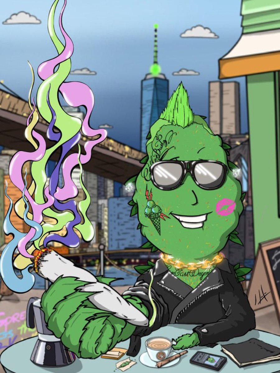 rise, grind &amp; BUDZ 🛣 #CoffeeBudzNFT #NFTCommunity