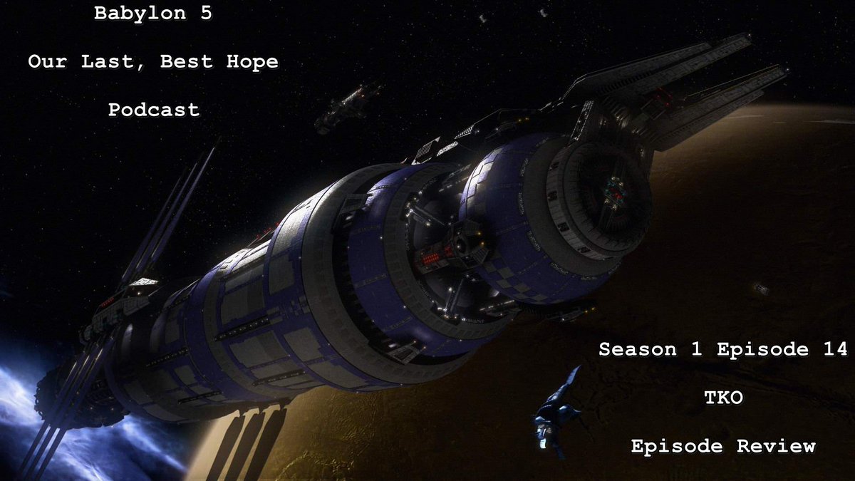 Lou, Karen and Jesse are talking boxing and sitting shiva in their latest discussion of the Babylon 5 episode TKO directory.libsyn.com/episode/index/…