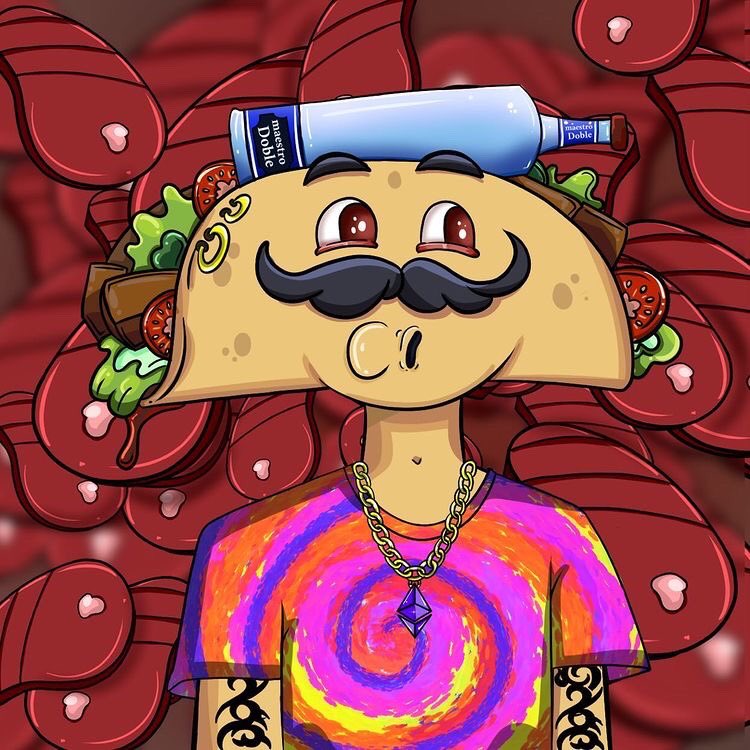 TOMORROW it all comes together 
<a href="/WorldofTacos_/">BC AGENCY</a> comes to reality 
Thursday, August 4th (7:00 GMT)
Be there @EntrepotApp 🌮🚀
Every single trait has a meaning behind and a tale to tell. 

Price: 0.7
WL: 0.5 

1/1 LFG!!📈🔥