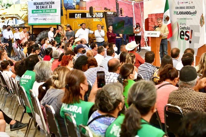 Destinaremos más de 30 millones de pesos para llevar obras y acciones sociales a las colonias, barrios y ejidos de la #RegiónSureste que más lo necesitan.  

Con más beneficios para nuestra gente, #FuerteCoahuilaEs.