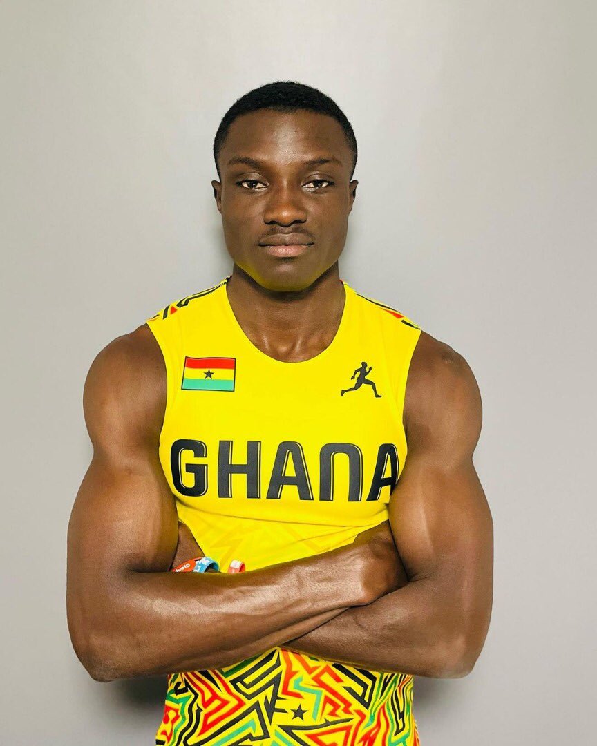 RichportalTv's tweet photo. The new sprinter gem in town 🇬🇭
Meet Saminu Abdul Rasheed the new athlete to be added to the Ghana 4*100m relay team at the Commonwealth Games in Birmingham, England. A student of University of Ghana.
Read more here https://t.co/ZVv0W4ER7N https://t.co/7RX87osfGs