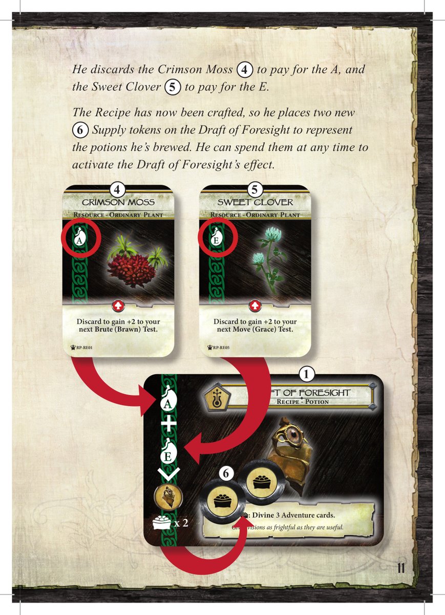 Final proofing for the for the forthcoming Potions &amp; Preparations expansion for Legends Untold.

Let's go brew some potions!