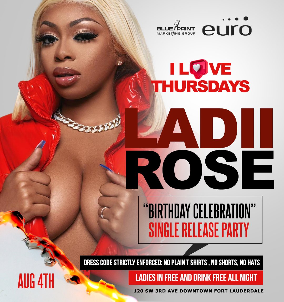 TDaTastemaker's tweet image. This Thursday it’s up @shejhercules @99JAMZ we celebrating all week @ladiirose0077 #LeoSeason #Twork #Dip