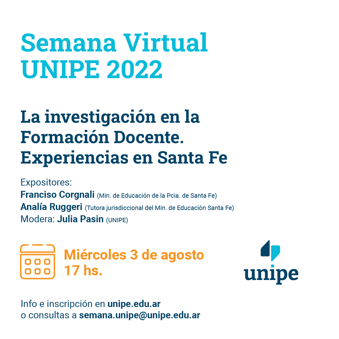 unipe_ar's tweet photo. #Día3 #SemanaVirtual UNIPE 2022. Edición invierno ❄️

🗓 Te acercamos todas las actividades que completan el tercer día de la Semana Virtual #UNIPE 👇

☑️ #FormaciónDocente
☑️ #PolíticaEducativa y #Territorios  
☑️ #Historia   
☑️ #EducaciónFísica e #Inclusión https://t.co/i1dGTiy712