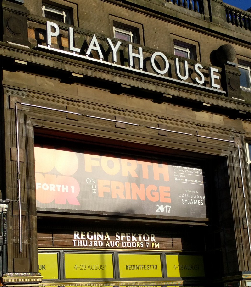 5 years today since my last <a href="/respektor/">Regina Spektor</a> show at Edinburgh Festival. It was a special one as it was the first time my wife came with me and it was at a tough time in my life when I really needed her by my side 😊 (Really needed a Regina show too.)