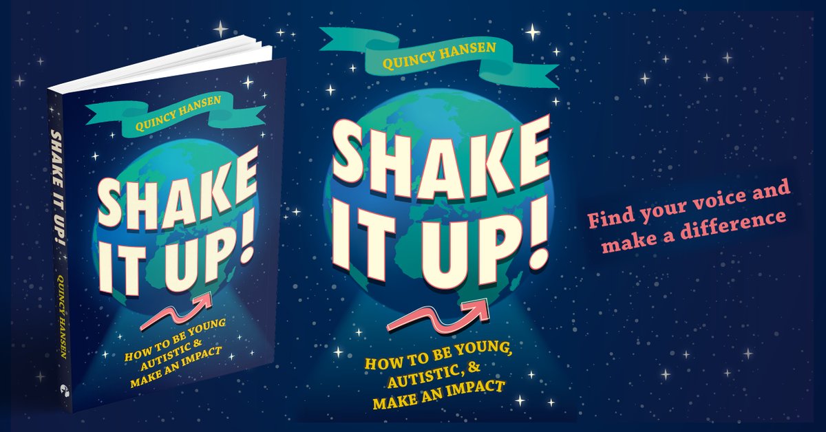 JKPAutism's tweet photo. Our first book highlight for #advocacyaugust is the newly released Shake It Up! by @AutieSpeaking! According to fellow author @haleymossart, after reading, "you're certainly going to feel energized and ready to make a big impact!"
Find your voice: https://t.co/rNxLswsr3g https://t.co/4vDl56rzLw