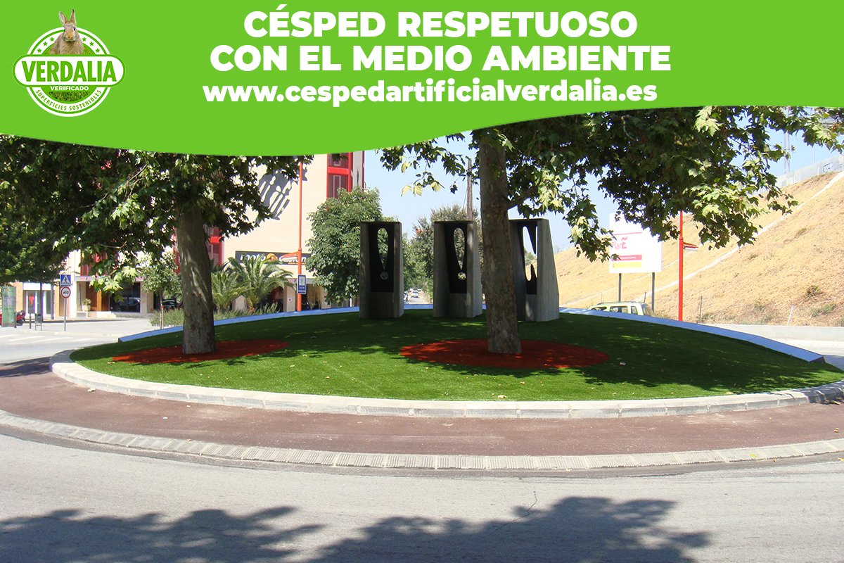 El césped artificial es una solución práctica, económica y respetuosa con el medio ambiente (pues no precisa de productos fitosanitarios) para cubrir zonas y espacios públicos 🌿

👉 cespedartificialverdalia.es

#cespedartificial #obrapública #obracivil #urbanizaciones #rotondas