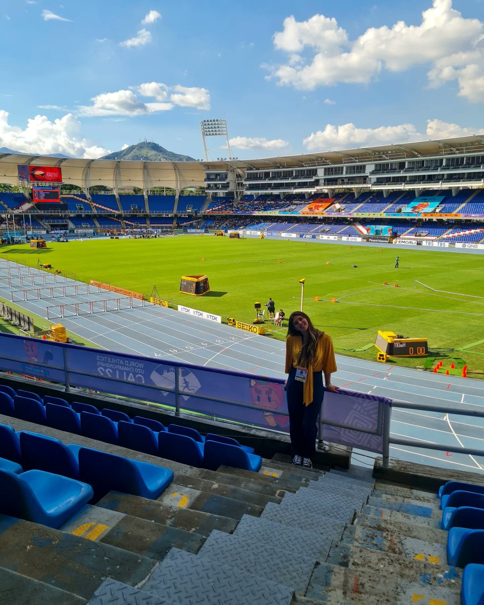 re_pinn's tweet photo. Estamos en Cali, Colombia 🇨🇴.
Cubriendo el Campeonato Mundial de Atletismo U20 🌎 para @atleticachilena y aprendiendo del programa y curso de comunicaciones de @WorldAthletics 

#Chile #Mundial #Atletismo https://t.co/3JOjKeUuTE