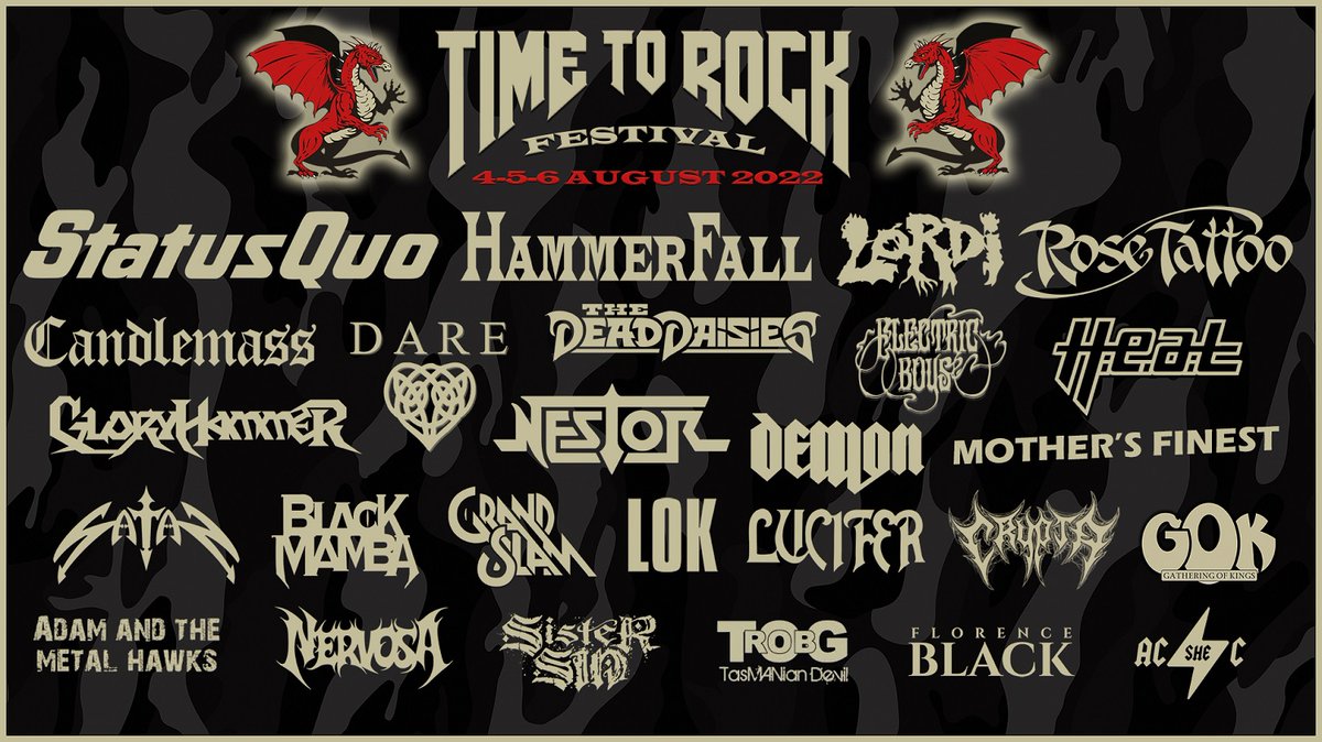 Rocavaka is sponsoring Time To Rock Festival, Sweden.

Date – August 4-6, 2022

Click here for more info - timetorockfestival.se 
#timetorockfestival #timetorock #rockband