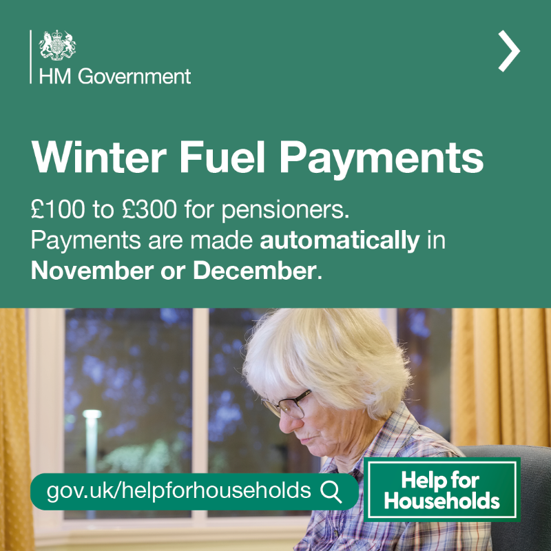 SciTechgovuk's tweet photo. The government is providing direct support to millions of people to help them with their energy bills this winter. 

Find out more👇🏽