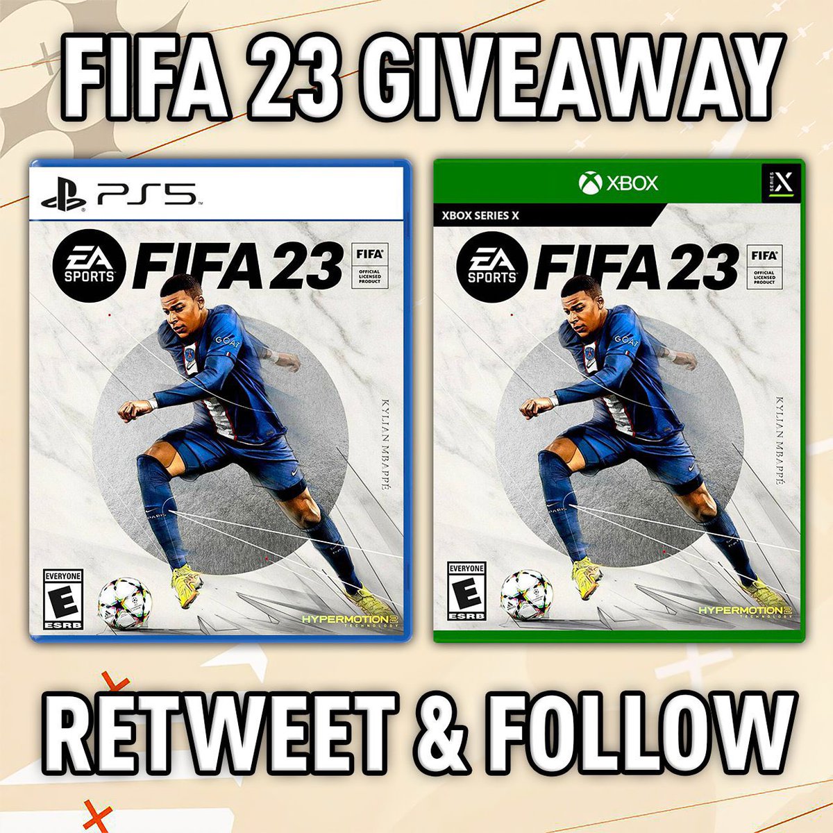 🚨 FIFA 23 GIVEAWAY! Get #FIFA23 for free! ✅ To join: - Retweet 🔄 - Follow me + @DominateFut + @FutTraderJ + @NealGuides ✅ Ends soon!