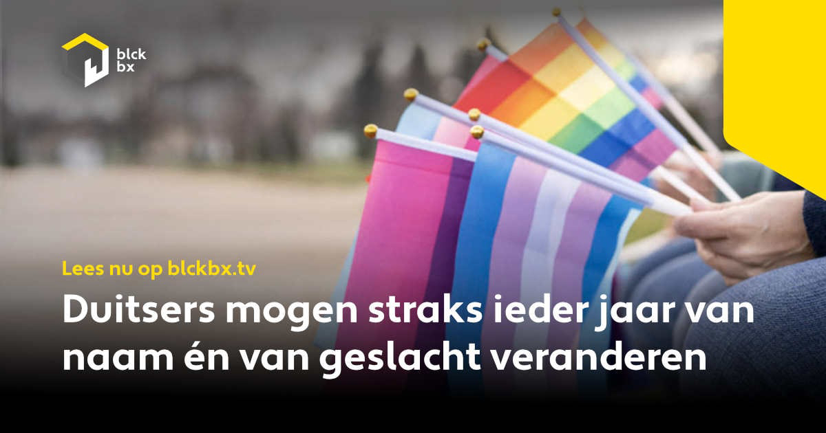 blckbxnews's tweet photo. Dankzij een nieuwe wet mogen Duitsers straks één keer per jaar, en indien nodig elk jaar, hun geslacht en hun voornaam veranderen. Dat kan heel eenvoudig door een formulier in te vullen. Vrouwen vrezen misbruik, critici vrezen fraude.

➡️ https://t.co/JNRJK3yIJ1 https://t.co/hhTBjniXeb