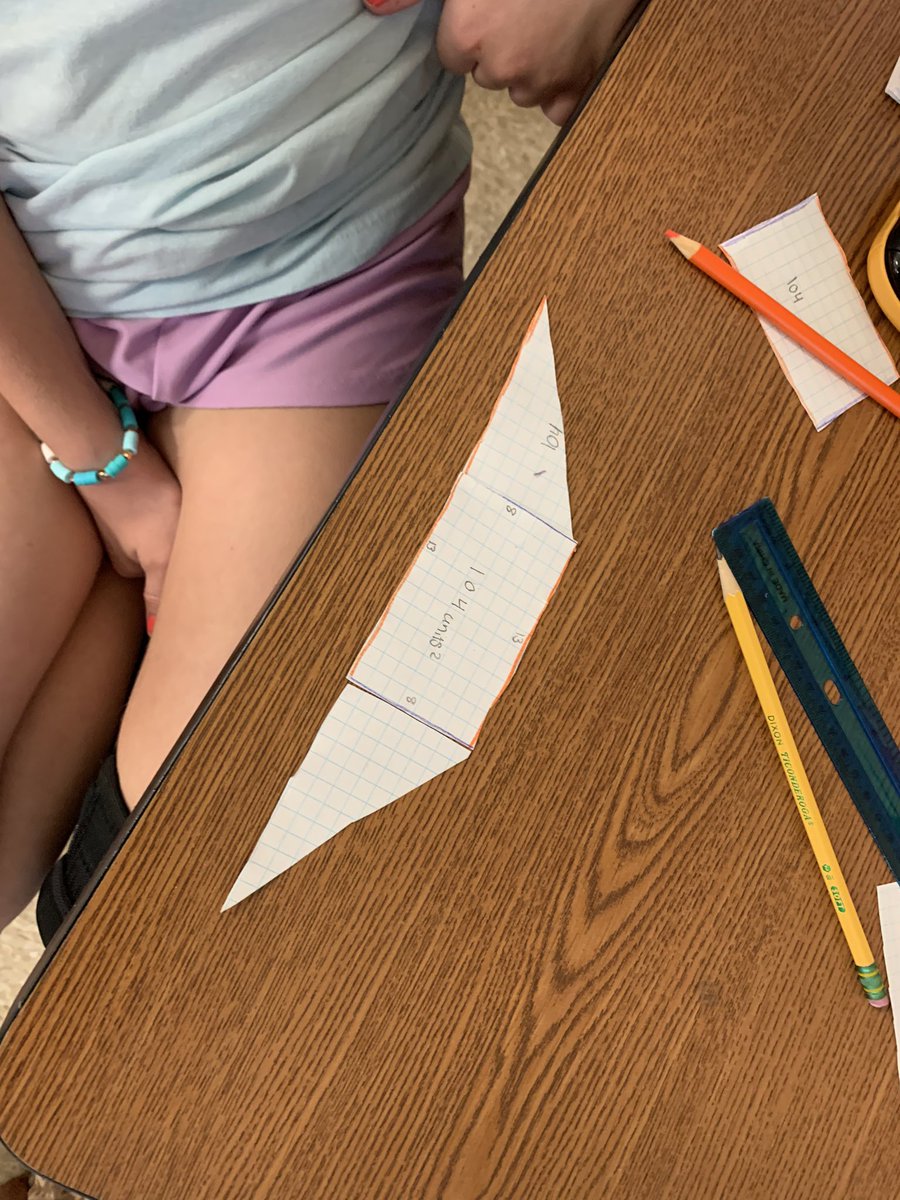 j_eisenberg87's tweet image. #megamath students @CatonsvilleMS use graph paper and other math manipulatives to discover areas of quadrilaterals!@BCPSMATH #planningwithfuninmind #highlyengaged #handsonlearning