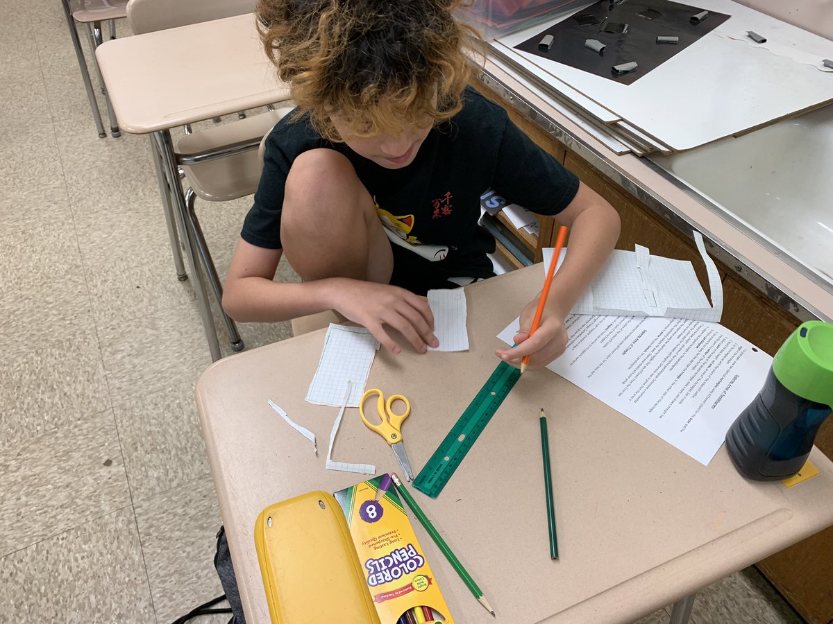 j_eisenberg87's tweet image. #megamath students @CatonsvilleMS use graph paper and other math manipulatives to discover areas of quadrilaterals!@BCPSMATH #planningwithfuninmind #highlyengaged #handsonlearning